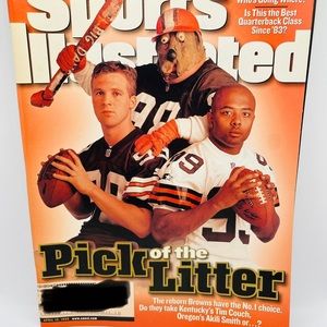 Sports Illustrated Pick Of The Litter April 19, 1999 Cleveland Browns NFL